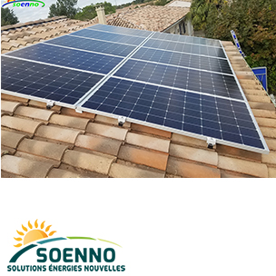 Soenno Offre ECO PV 3kWc fourniture et pose 5 959 €/TTC prime EDF déduite